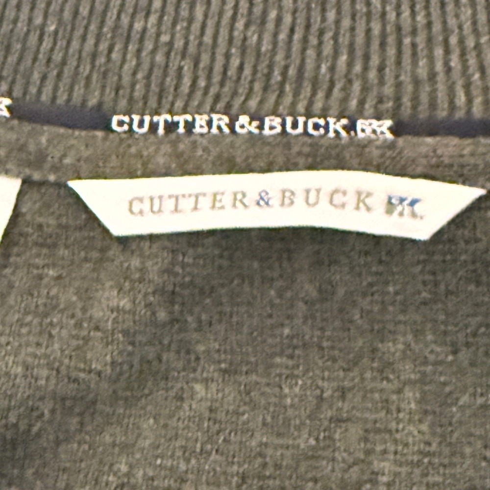 Cutter & Buck Sweater Sz XL 1/4 Zip Ribbed Dadcore Grandpacore Business Casual - Picture 2 of 7